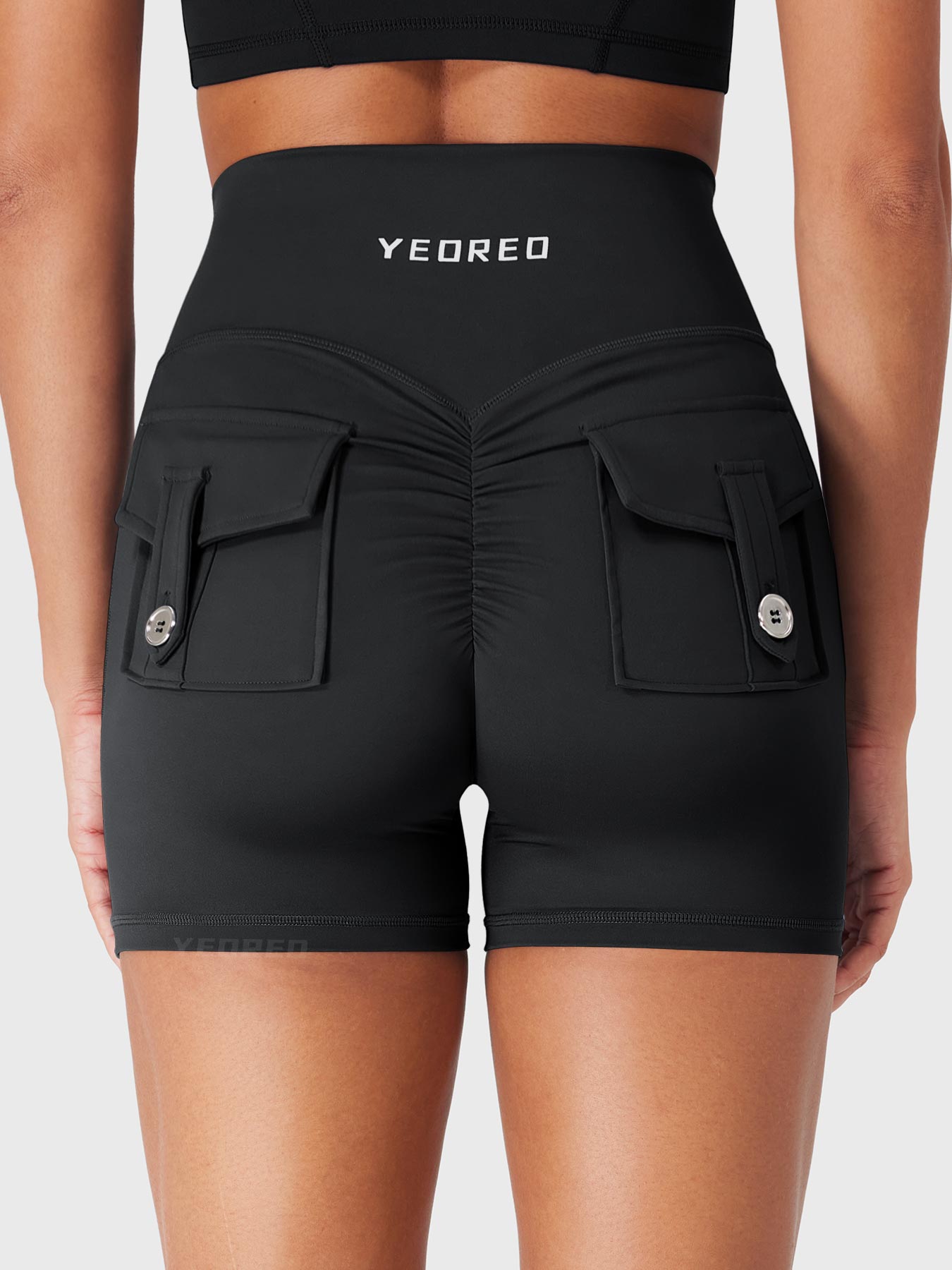 Yeoreo High Waist Charm 4.5" Shorts