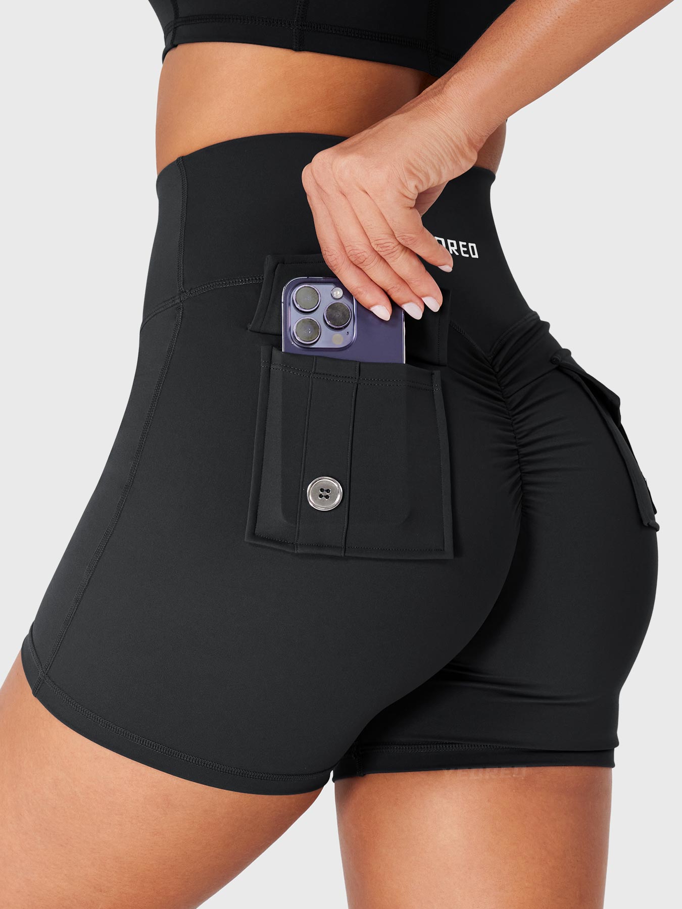 Yeoreo High Waist Charm 4.5" Shorts