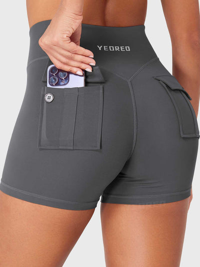 Yeoreo Charloty Zip Front CoreFlex Shorts