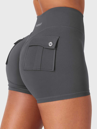 Yeoreo Charloty Zip Front CoreFlex Shorts