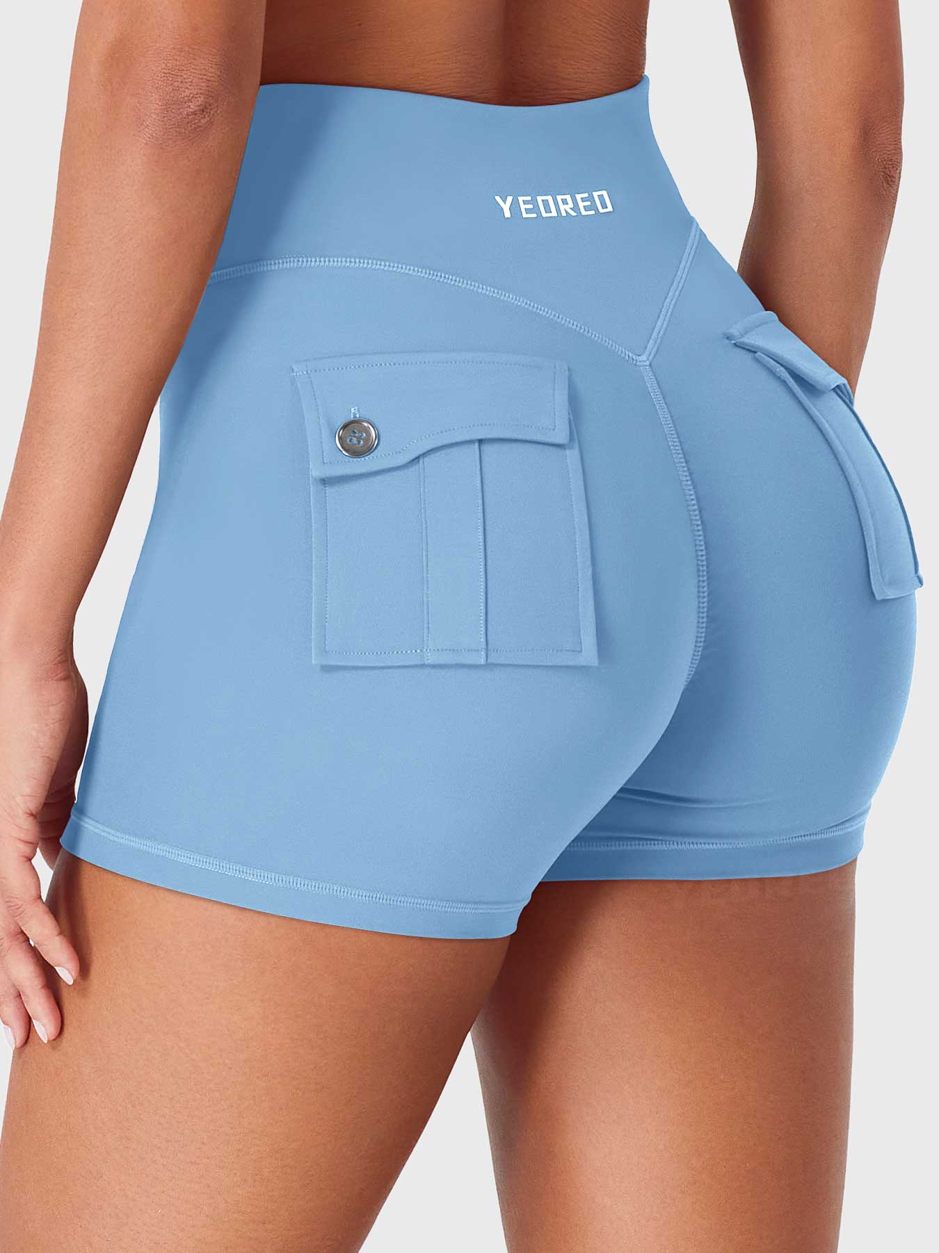 Yeoreo Charloty Zip Front CoreFlex Shorts