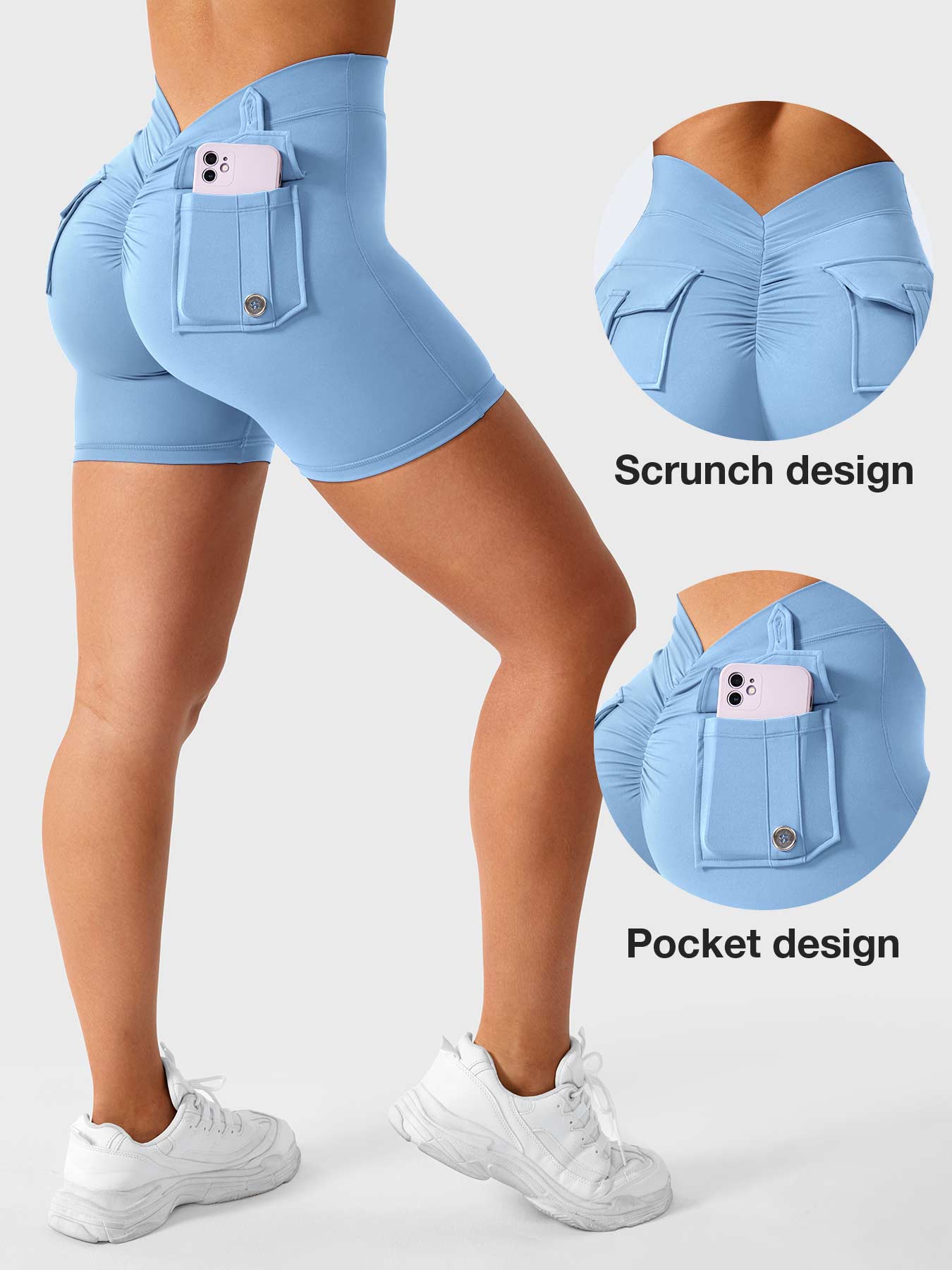 Yeoreo V-Back Charm Shorts