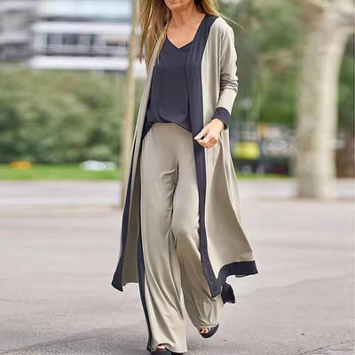 Viki |Three Piece Suit Elegance and Comfort