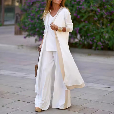 Viki |Three Piece Suit Elegance and Comfort